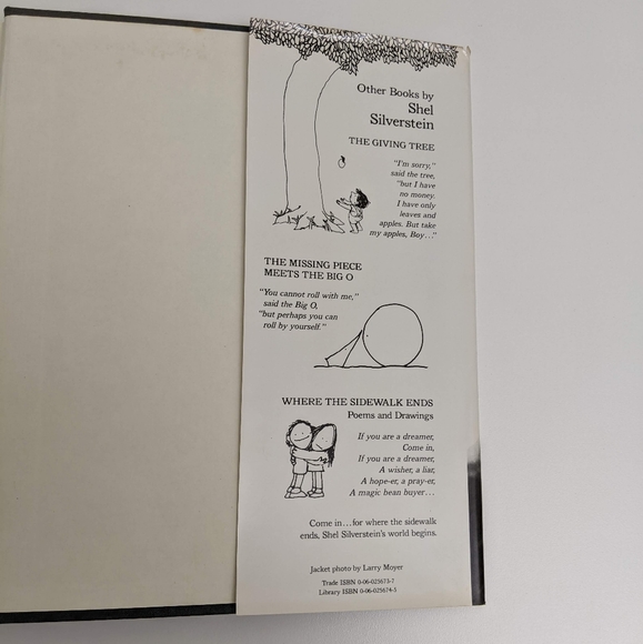 A Light In The Attic First Edition Shel Silverstein Hardcover 1981, 1st Printing - Picture 7 of 13